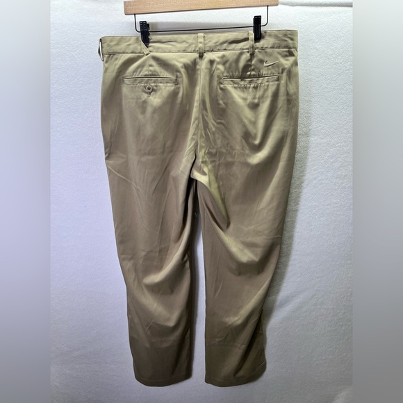 Nike Golf Performance Khaki Pants Mens 36/30 Drifit Stretch Comfy Breath 2325 - Picture 7 of 9